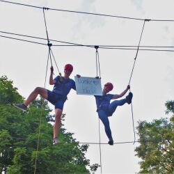 Abklettern Hochseilbrücken Abklettern Hochseilbrücken