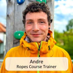Andre
<br />Ropes Course Trainer Mitarbeiter Fotos